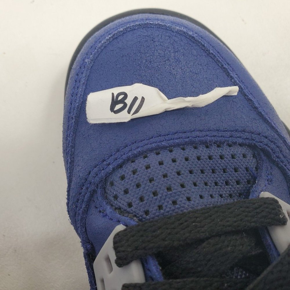 Nike Air Jordan 4 Retro BG Winterized Loyal Blue Boys Shoes Youth Size 4.5Y Kids - Picture 11 of 11